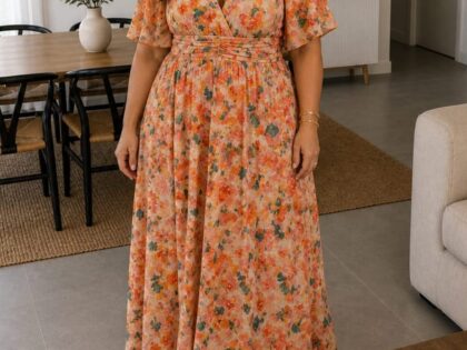 Robe fleurie chic